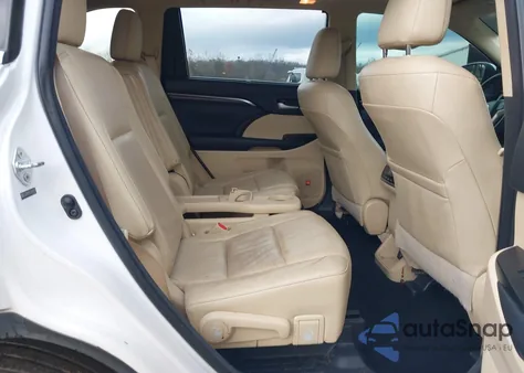 2014 Toyota Highlander Limited V6 z USA, uszkodzony, nr VIN 5TDDKRFH5ES031617